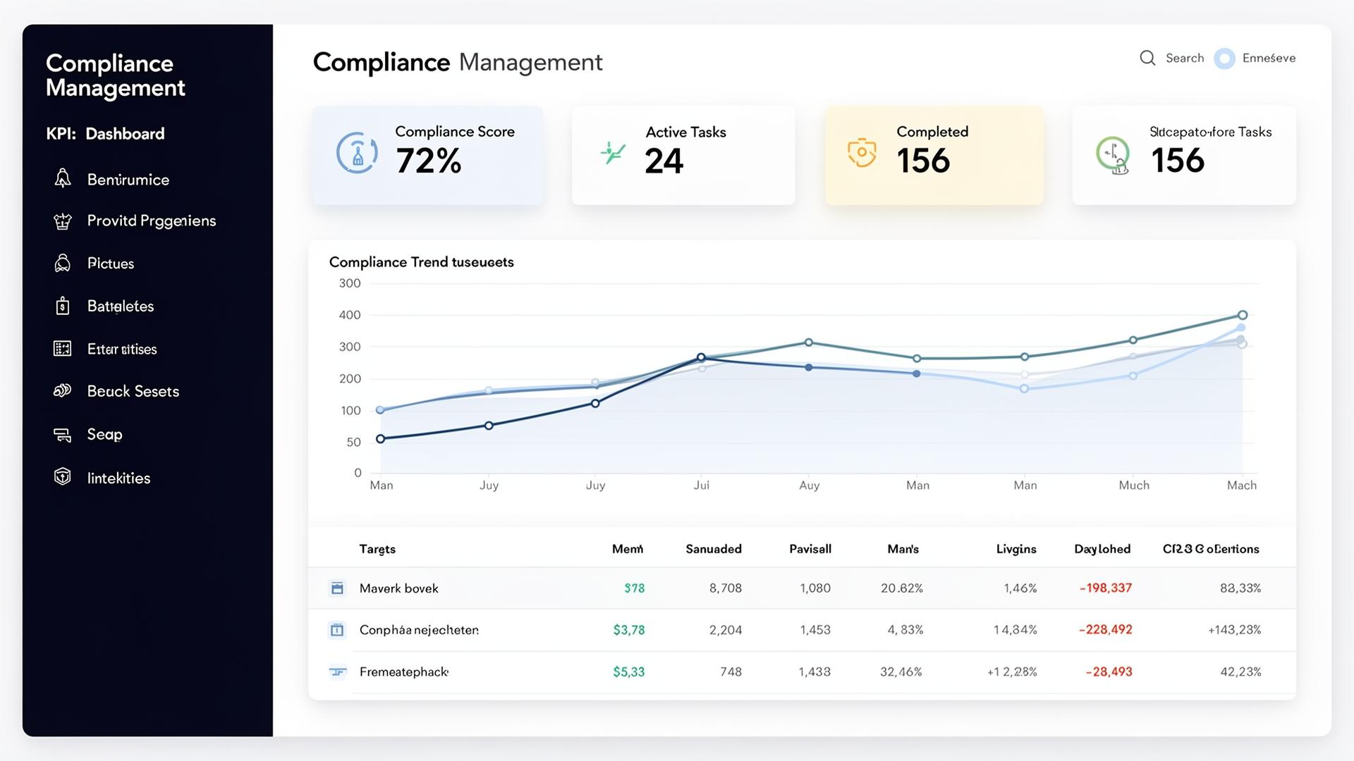 Uyumatrix dashboard önizleme